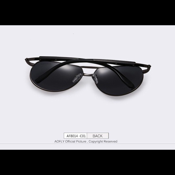 AOFLY Authentic Aviator Men's Sunglasses - Picture 4 of 8